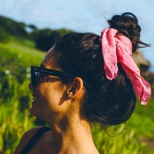 Chan Luu Gauze Bandana NWT Pink